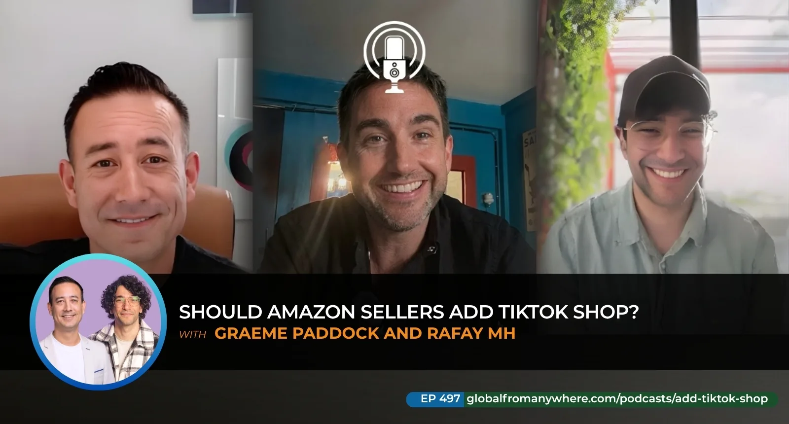 Cover art for Should Amazon Sellers Add TikTok Shop? With Graeme Paddock and Rafay MH