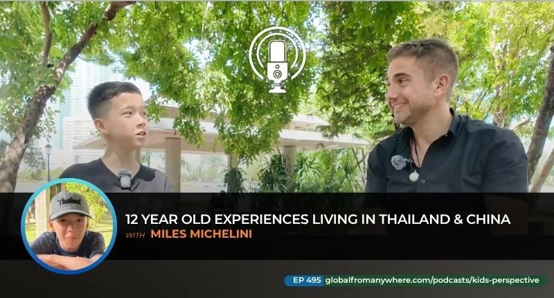 Cover art for Growing Up Between Thailand and China: A 12-Year-Old's Perspective