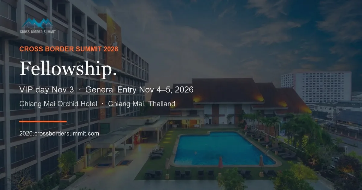 Chiang Mai Orchid Hotel, venue of Cross Border Summit 2026