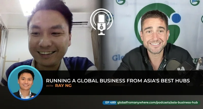 Cover art for Running a Global Business From Asia's Best Hubs